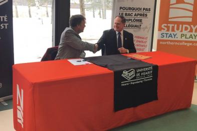Northern College, Universite de Hearst ink new partnership