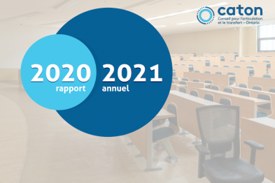 LE RAPPORT ANNUEL DU CATON, 2020 – 2020