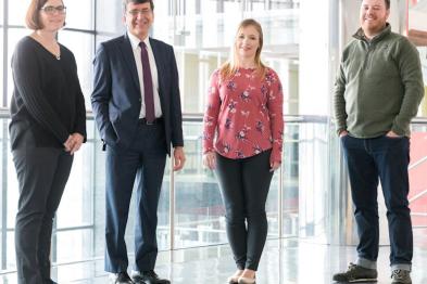Photo of the Staff Team at the Research in Student Mobility (CRSM) at Seneca College