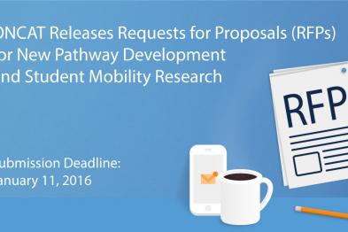 ONCAT releases RFPs for New Pathways Development & Student Mobiltiy Research