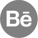 behance grey icon
