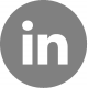 grey linkedin icon